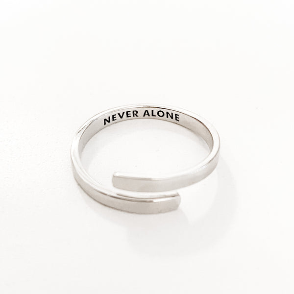 NEVER ALONE