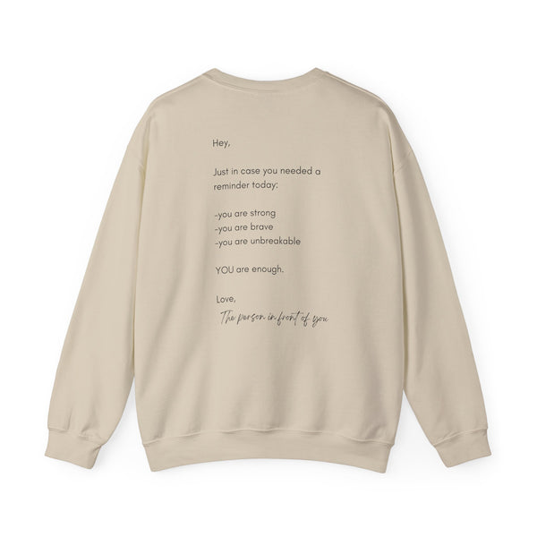 YOU ARE ENOUGH- Crew Neck