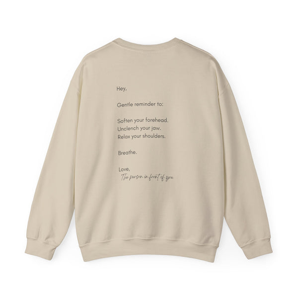 BREATHE- Crew Neck
