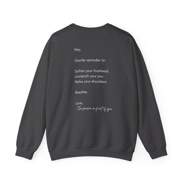 BREATHE- Crew Neck