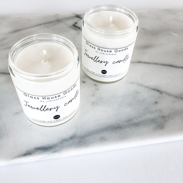 CHRISTMAS TREE Jewellery Candle (old label)